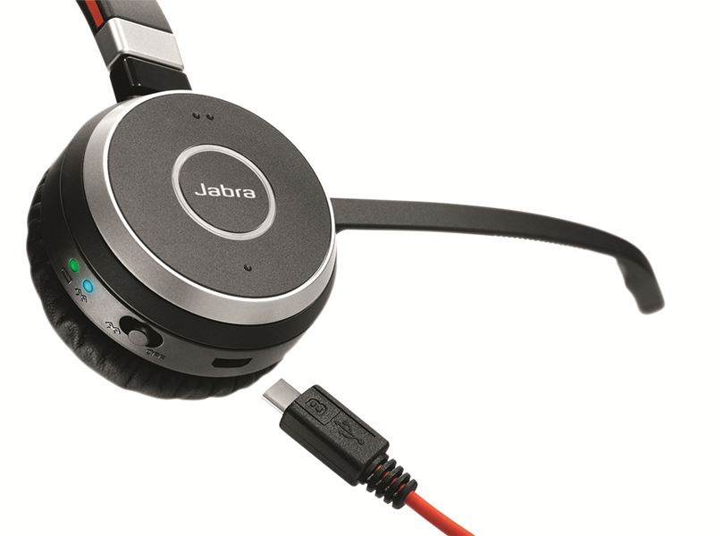 Гарнитура Jabra Evolve 65 TE, Link 390a MS Stereo (6699-833-309)