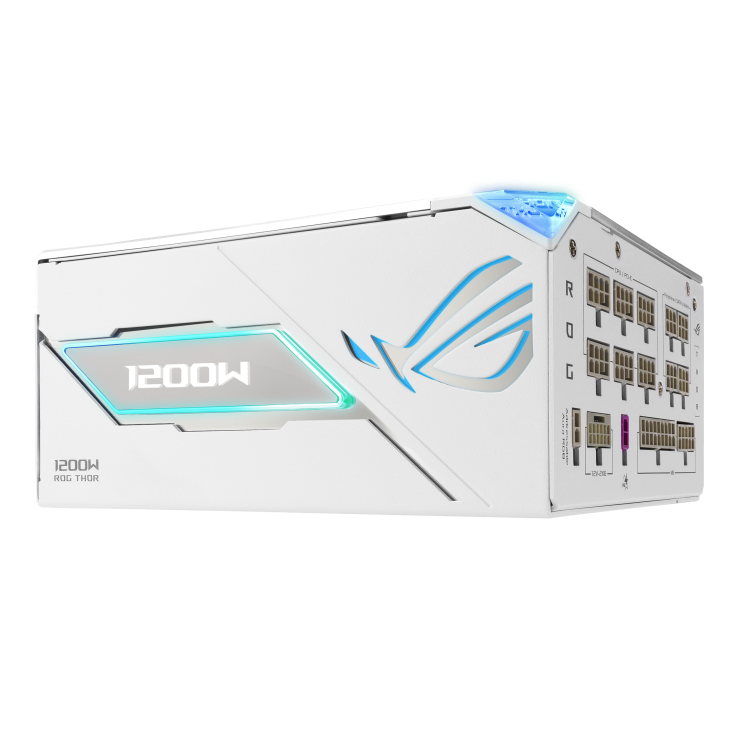 Блок питания Asus ROG Thor 1200W Platinum III [1200 Вт, 80 PLUS Platinum, 7x SATA, 1 x 16 pin (12VHPWR), 4 x 6+2 pin PCIe, 2x 4+4 pin CPU, ATX]