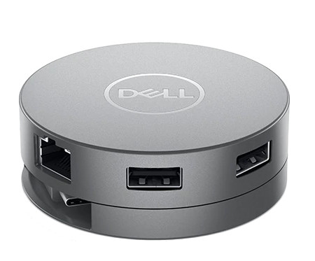Портативный USB-C концентратор Dell Adapter - Dell USB-C Mobile Adapter - DA310 (470-AEUP)