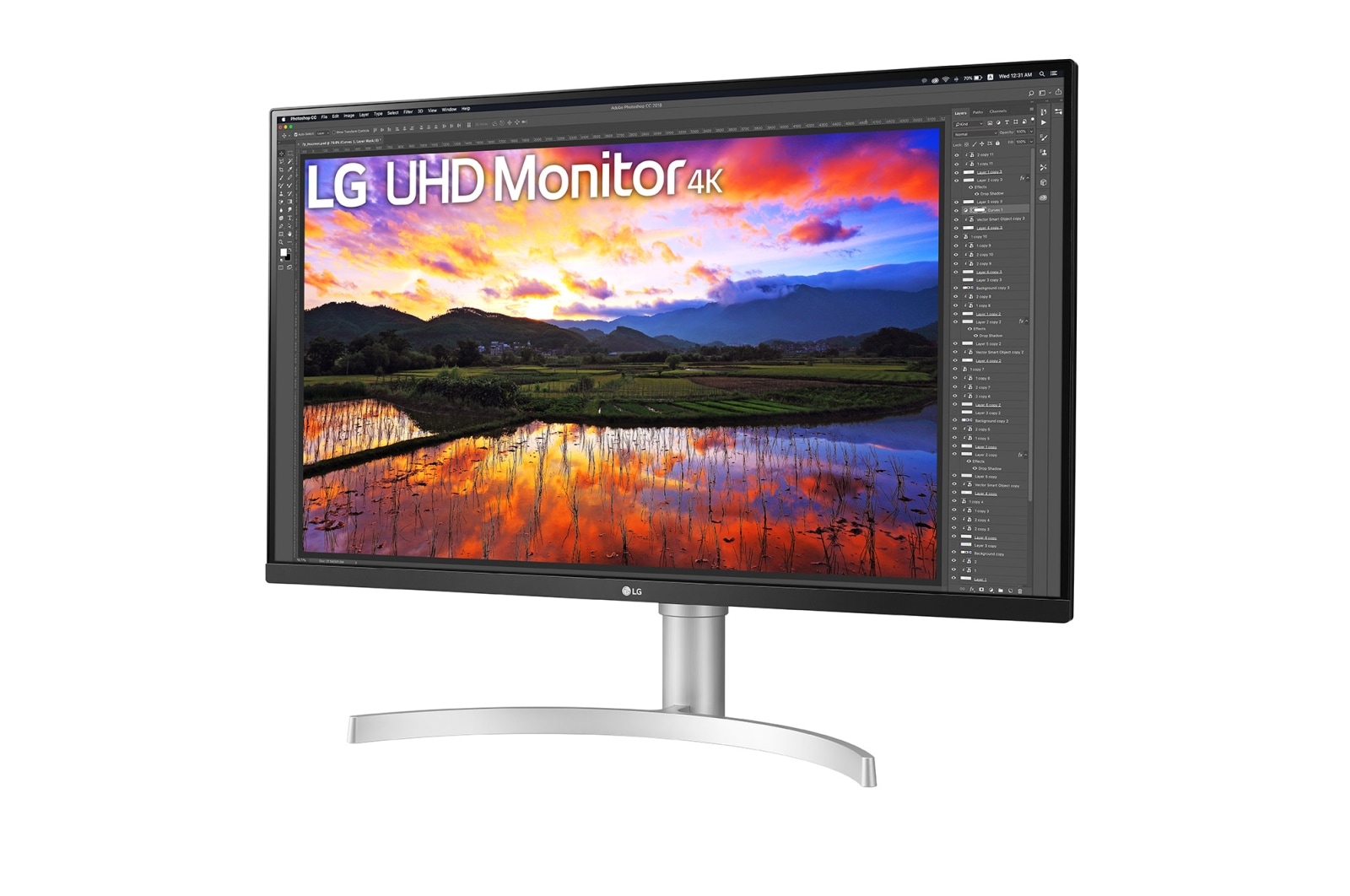 Монитор LG 32UN650K-W [32", IPS, 3840x2160, 60 Гц, 5 мс, HDMI, DisplayPort]