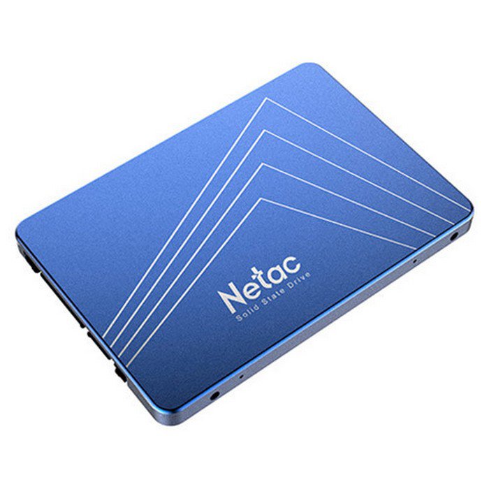 Твердотельный накопитель SSD Netac N535S [120 ГБ, 2.5" SATA III, чтение: 510 МБ/с, запись: 440 МБ/с, TLC]