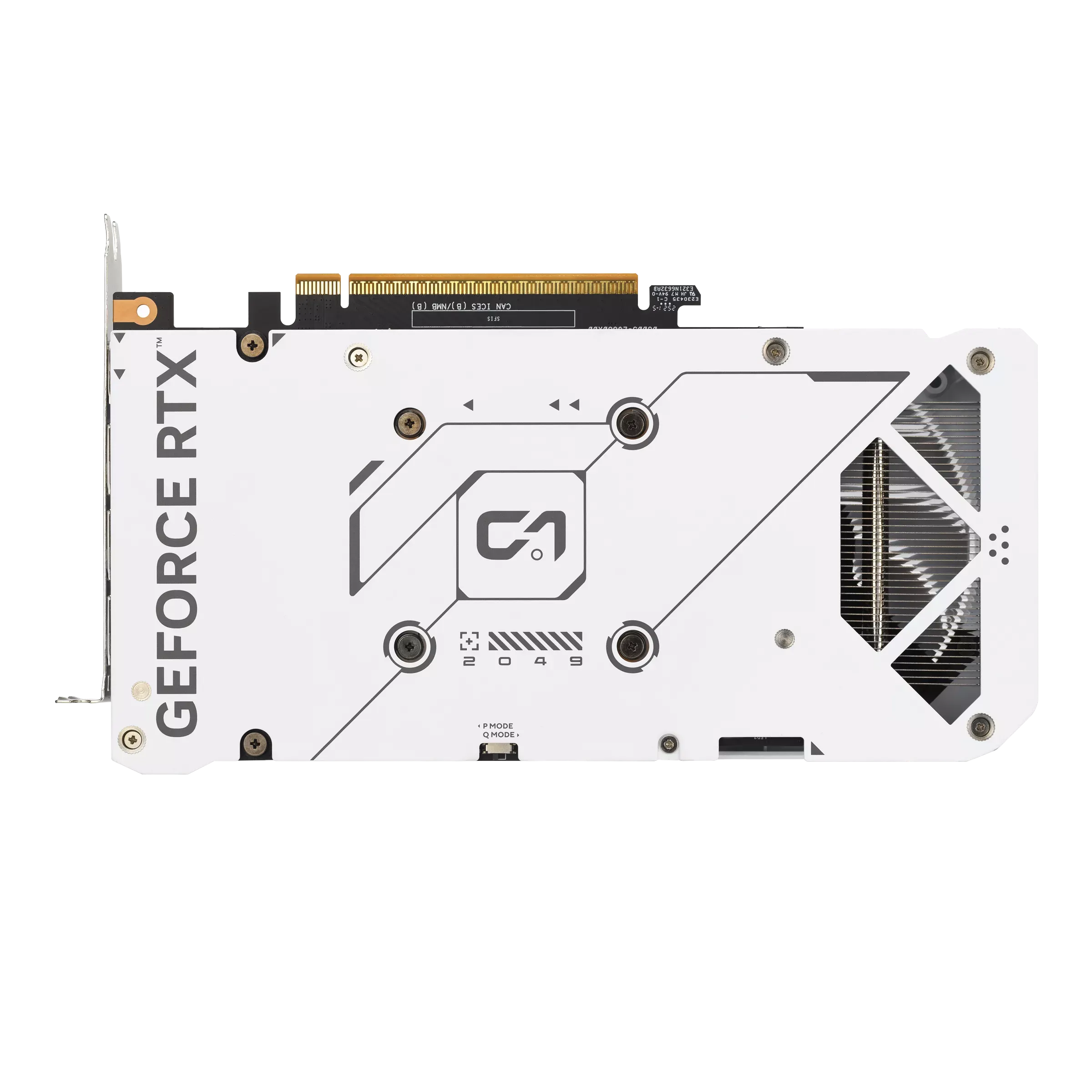 Видеокарта Asus GeForce RTX5060 8Gb DUAL OC Edition White (DUAL-RTX5060-O8G-WHITE) [8 ГБ, GDDR7, 128 бит, HDMI, DisplayPort (3 шт)]