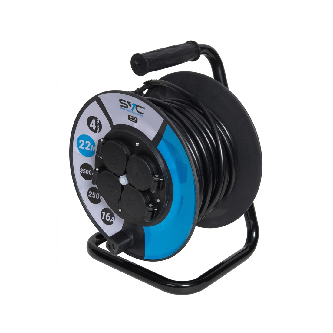 Удлинитель на катушке SVC SC-22 Premium 22 м