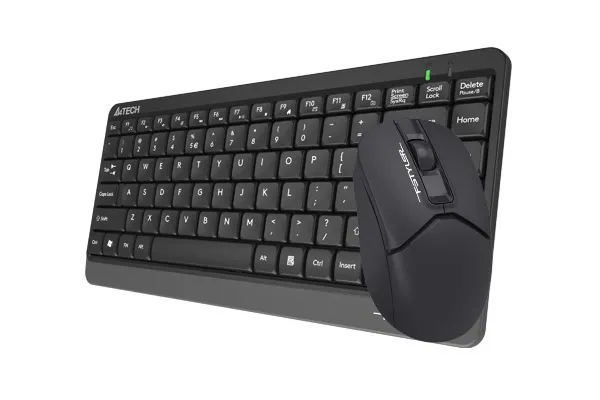 Клавиатура + мышь A4Tech Fstyler FG1112 [Мембранная, беспроводная, клавиш - 86, черная]