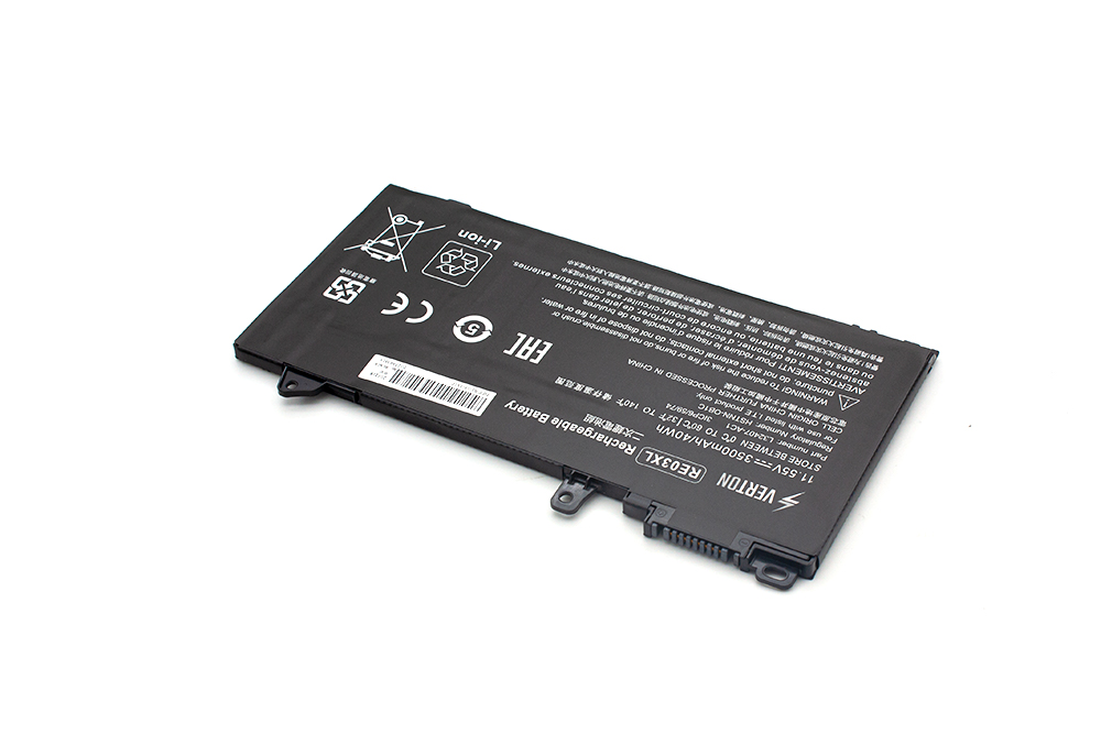 Аккумулятор для ноутбука HP ProBook 430/ 440/ 445/ 450/ 455/ G6 (RE03XL)/ 11.55 В/ 3500 мАч, Verton 