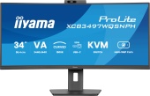 Монитор Iiyama PL3497WQP (XCB3497WQSNPH-B1) [34", VA, 3440x1440, 120 Гц, 0.4 мс, HDMI x2, DisplayPort]