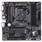 Материнская плата Gigabyte B450 AORUS M, AM4/ 4 x DDR4/ 6 x SATA3/ 1 x M.2/ mATX