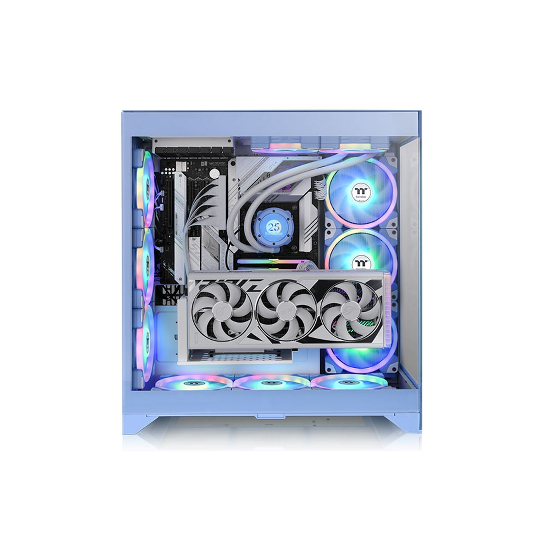 Корпус Thermaltake CTE E660 MX Hydrangea Blue (CA-1Y3-00MFWN-01) [Midi Tower, Без вентиляторов, синий]