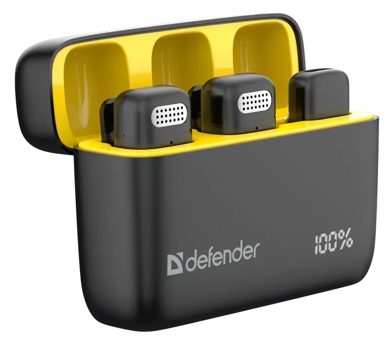 Микрофон петличный Defender Talky-139 (64139) черный