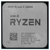 Процессор AMD Ryzen 5 3600X [AM4, 6 ядер, 3800 МГц, TDP 95 Вт, OEM]