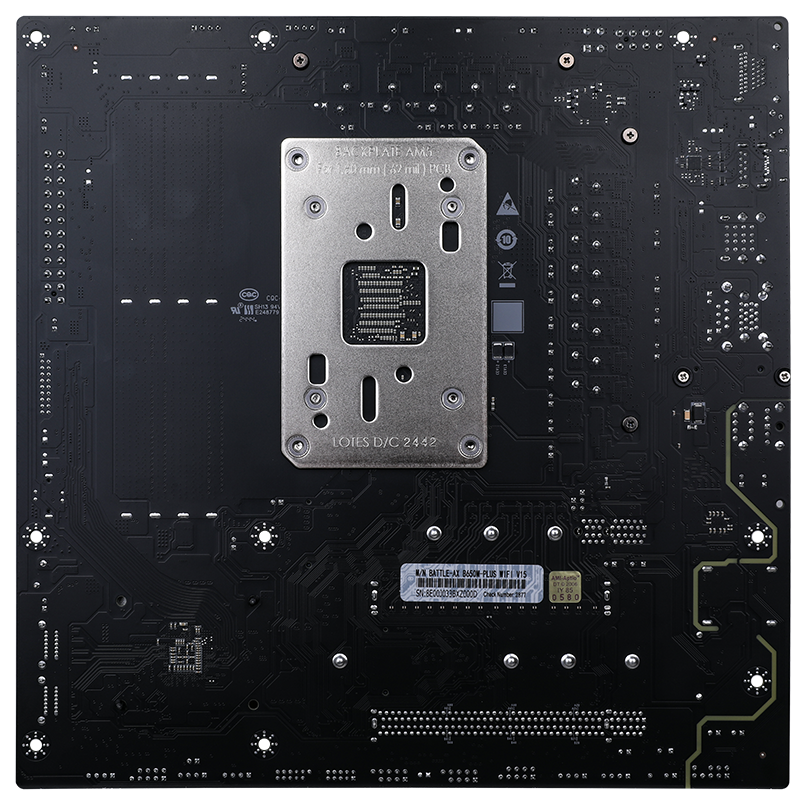 Материнская плата Colorful BATTLE-AX B650M-PLUS WIFI V15 [AM5, AMD B650, 4xDDR 5, 2xM.2, 1xPCI-E x16, Micro-ATX]