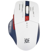 Мышь Defender Tisa GM-126 [беспроводная, светодиодная, 1600 DPI, 125 Гц, белый]