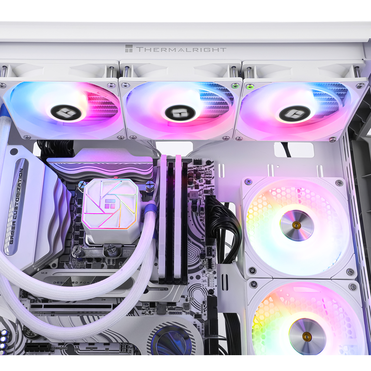Система охлаждения Thermalright Aqua Elite WHITE V3 360 (TL-C12W-SV3) [120 мм, 1500 об/мин, 25.6 дБА, 4 pin]