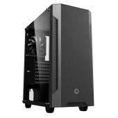 Корпус Gembird Fortress TG (1126-3602R0022) [Midi Tower, 1 x 120x120 мм, черный]