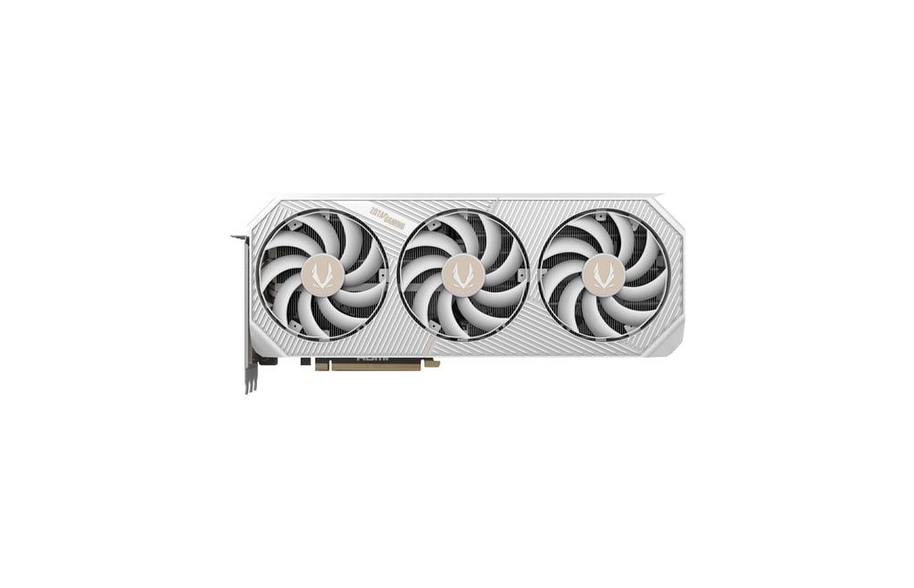 Видеокарта Zotac RTX 5080 Solid OC White Edition (ZT-B50800Q-10P) [16 ГБ, GDDR7, 256 бит, HDMI, DisplayPort (3 шт)]