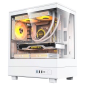 Корпус darkFlash DB330M (DF-DB330M-WH) [Mini Tower, 3 x 120 мм ARGB, Белый]