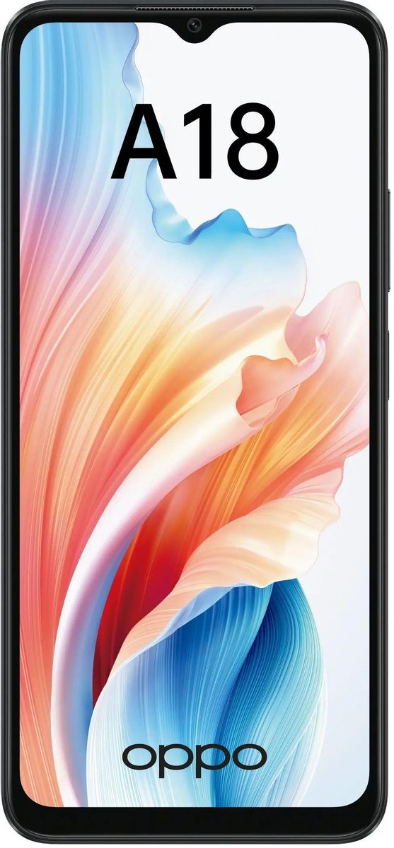 Смартфон OPPO A18, Glowing Black
