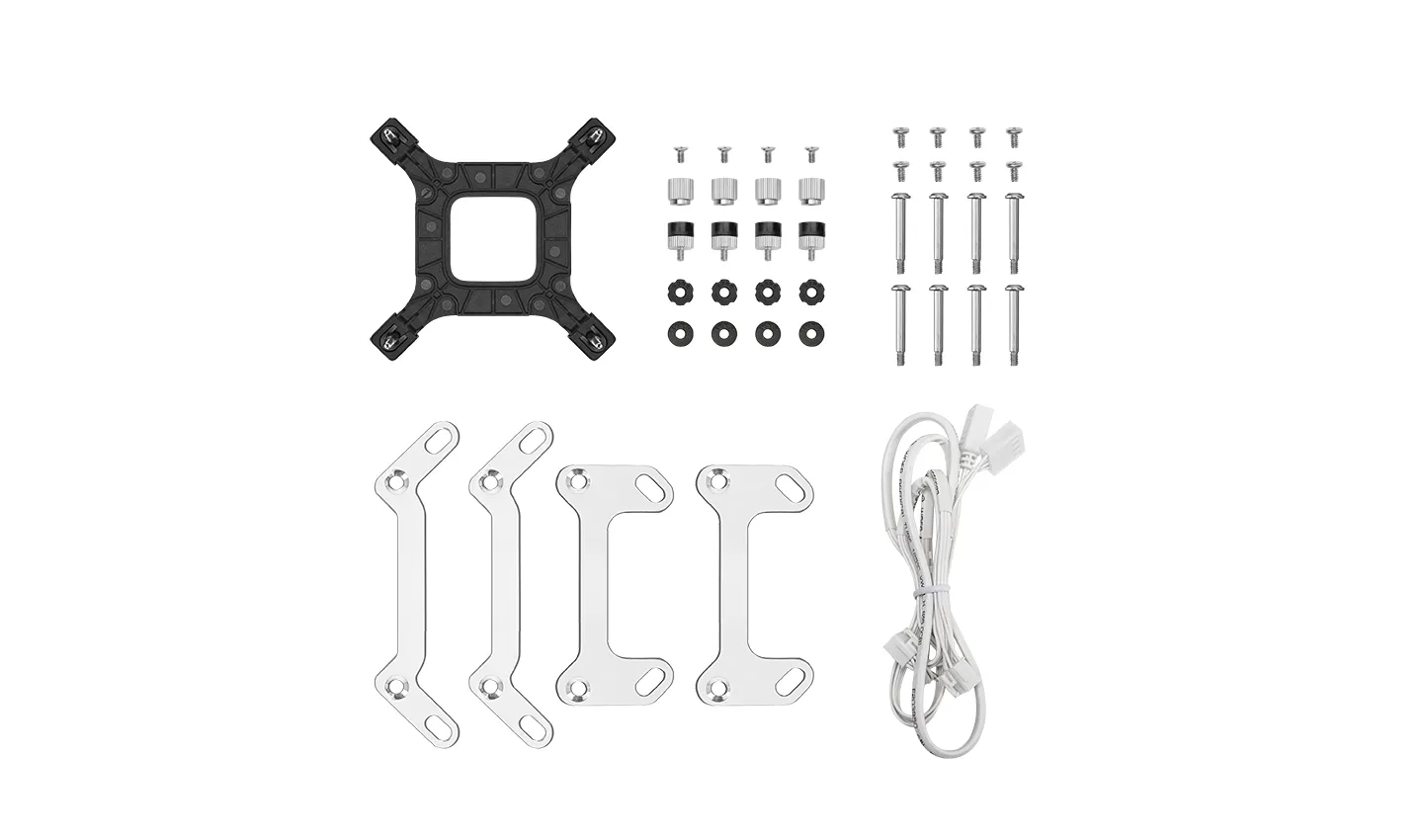 Кулер с водяным охлаждением Deepcool LP240 WH (R-LP240-WHMSMC-G-1)