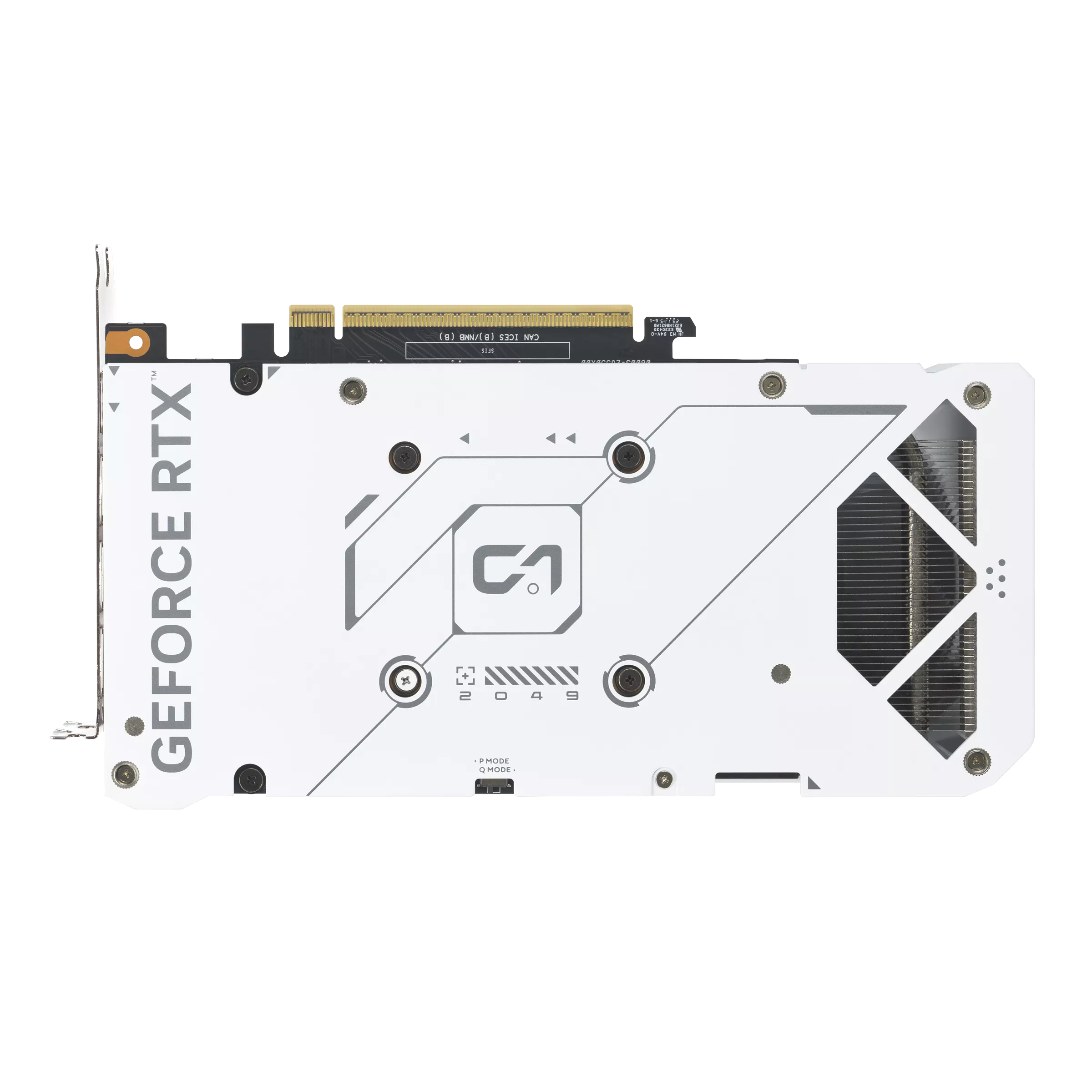 Видеокарта Asus Dual GeForce RTX 5060 Ti 8GB GDDR7 White OC Edition (DUAL-RTX5060TI-O8G-WHITE) [8 ГБ, GDDR7, 128 бит, HDMI, DisplayPort (3 шт)]