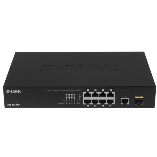 Коммутатор D-Link DGS-1010MP/A1A - купить в интернет-магазине Forcecom.kz Коммутатор D-Link DGS-1010MP/A1A