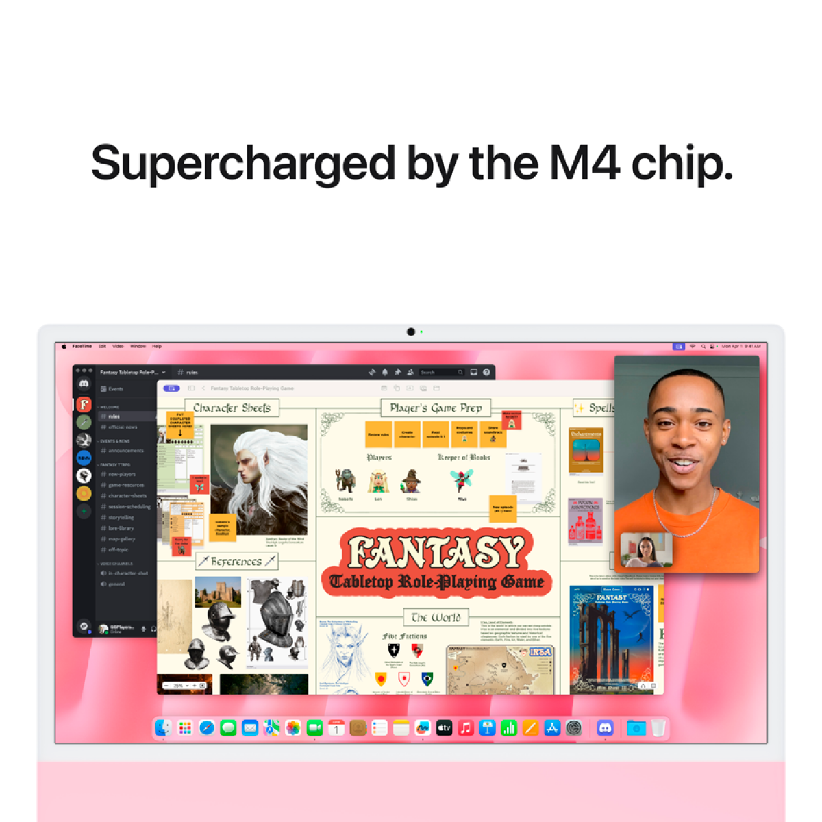 Моноблок Apple 24-inch iMac (MWV43RU/A) [24", Apple M4, 16 ГБ ОЗУ, 256 ГБ SSD, MacOS]