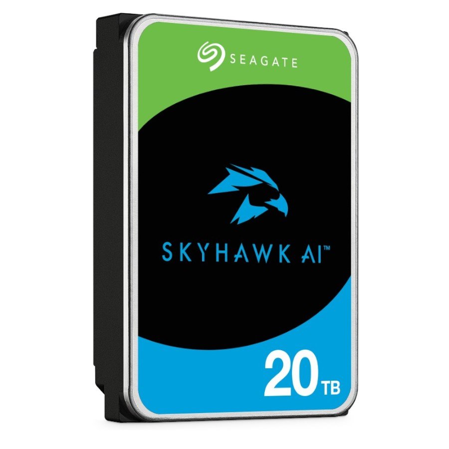 Жесткий диск Seagate SkyHawk AI (ST20000VE003) [20 TБ, 3.5", SATA III, 7200 об./мин, кэш - 512 МБ, для систем видеонаблюдения]