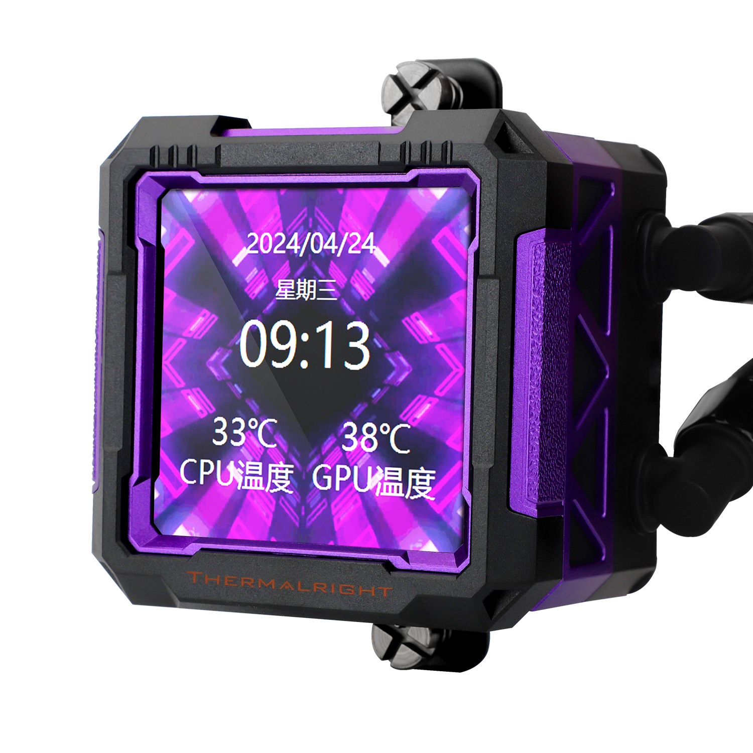 Система охлаждения Thermalright Frozen Warframe PRO 360 BLACK ARGB [120 мм, 2000 об/мин, 29.8 дБА, 4 pin]