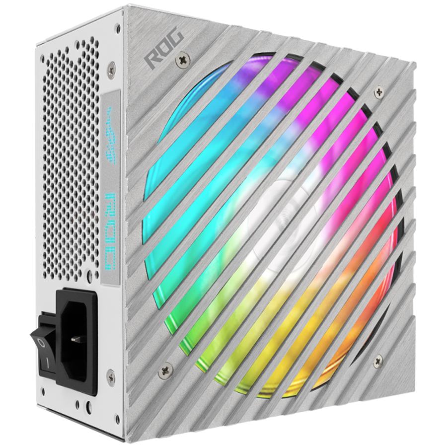 Блок питания Asus ROG LOKI SFX-L 850W Platinum White Edition (90YE00N2-B0NA00) [850 Вт, 80 PLUS Platinum, 6x SATA, 3 x 6+2 pin PCIe, 2x 4+4 pin CPU, SFX]