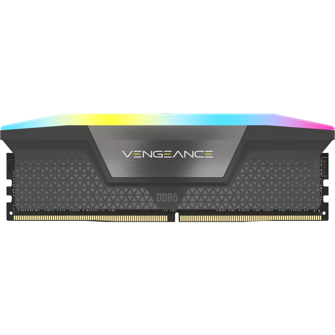 Комплект оперативной памяти Corsair VENGEANCE RGB DDR5 (CMH64GX5M2B6000Z40) [64 ГБ, DDR 5, 6000 МГц, 1.35 В, подсветка, KIT]