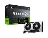 Видеокарта MSI GeForce RTX 5060 Ti 8G VENTUS 2X OC PLUS (G506T-8V2CP) [8 ГБ, GDDR7, 128 бит, HDMI, DisplayPort (3 шт)]