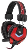 Игровая гарнитура, Redragon Ridley красный + черный - купить в интернет-магазине Forcecom.kz Игровая гарнитура, Redragon Ridley красный + черный