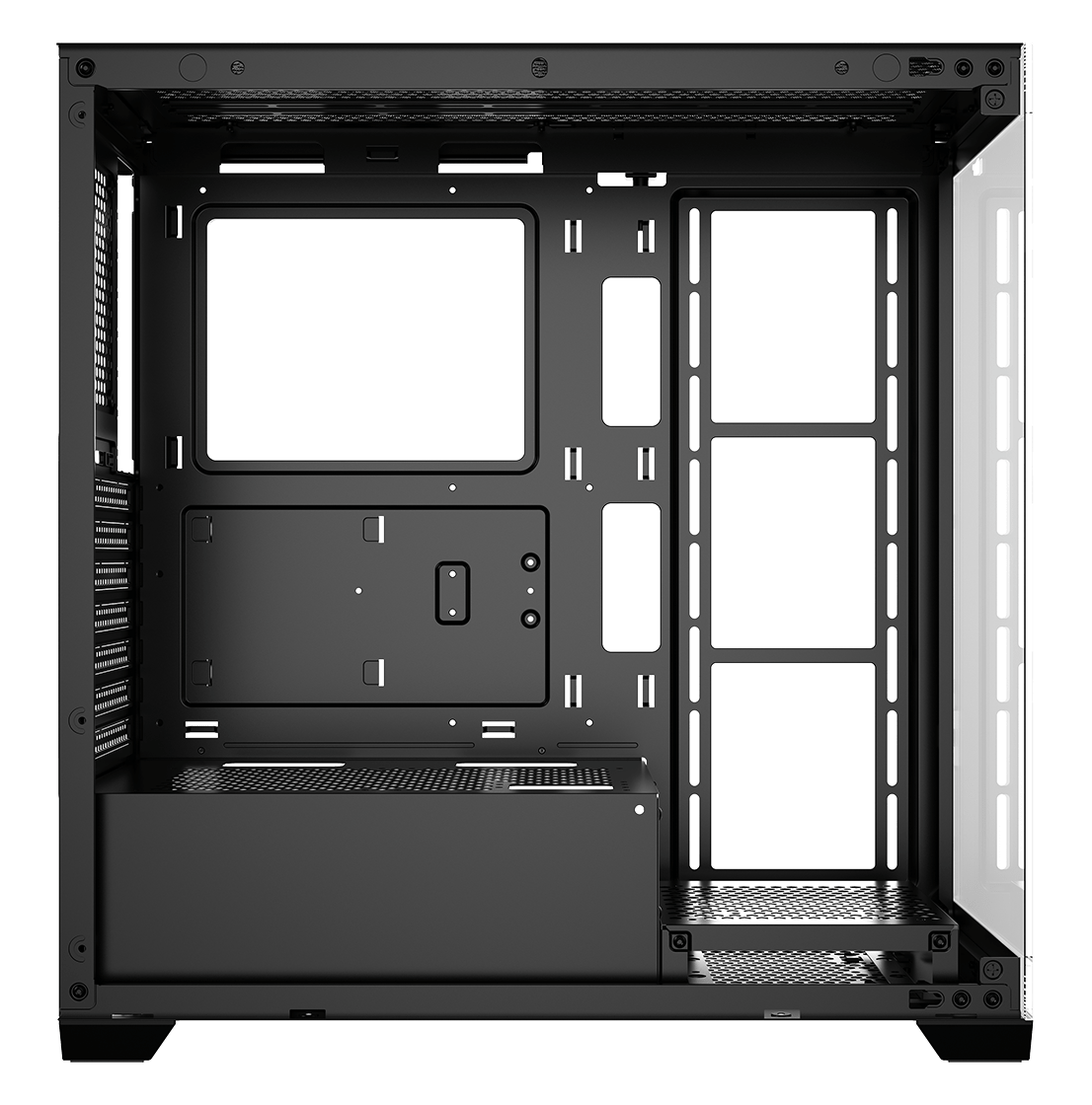 Корпус Ocypus Gamma C72 BK (Gamma-C72-BKD000XX-GL) [Midi Tower, черный]
