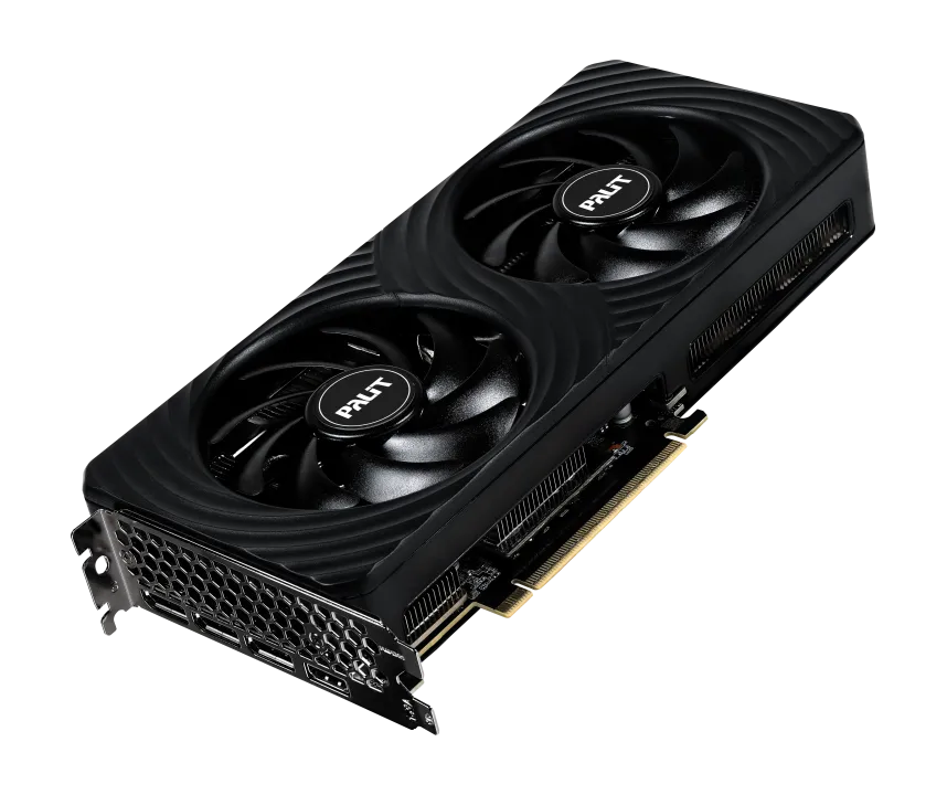 Видеокарта Palit GeForce RTX 5060 Dual OC (NE75060S19P1-GB2063D) [8 ГБ, GDDR7, 128 бит, HDMI, DisplayPort (3 шт)]