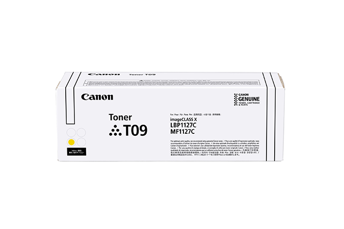 Тонер Canon TONER T09 Желтый  - купить по цене 81 140 тг. в интернет-магазине Forcecom.kz
