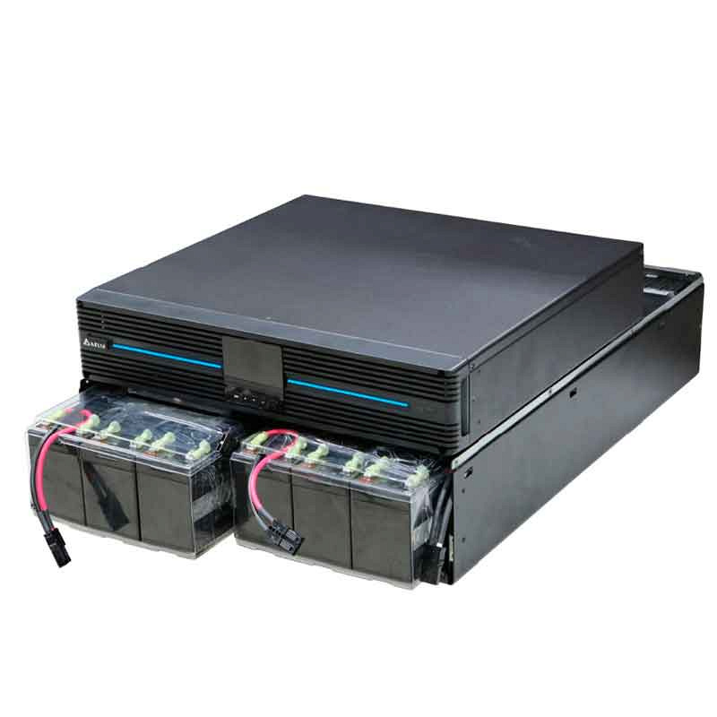 ИБП Delta Electronics RT 10kVA, 1:1, 230V, PF unity, default charging current 1.5A, inbuilt 20x9Ah batteries, with MBB (UPS103R2RT0B035)