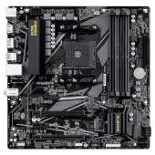 Материнская плата Gigabyte B550M DS3H R2 [AM4, AMD B550, 4xDDR 4, 2xM.2, 2xPCI-E x16, Micro-ATX]