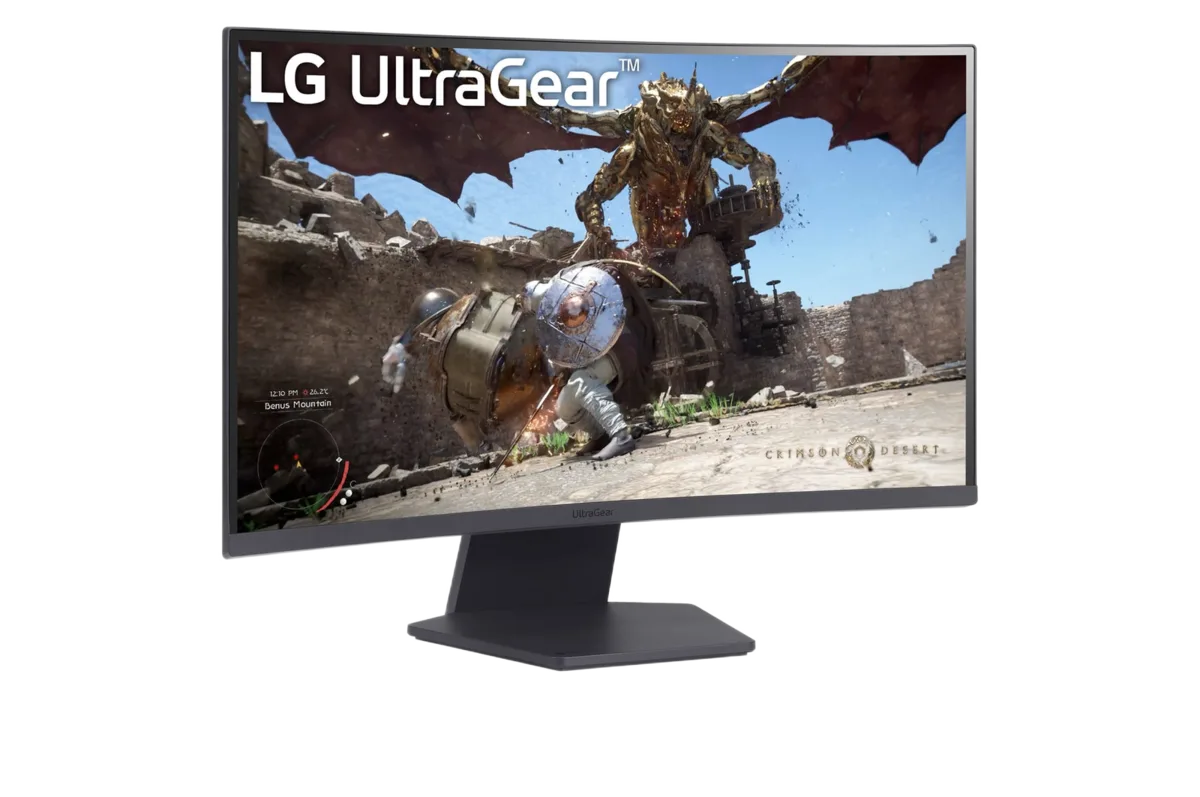 Монитор LG 27GS60QC-B [27", VA, 2560x1440, 180 Гц, 1 мс, HDMI x2, DisplayPort]
