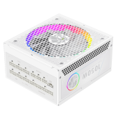 Блок питания GameMax RGB 1050G [1050 Вт, 80 PLUS Gold, 10x SATA, 2 x 16 pin (12VHPWR), 4 x 6+2 pin PCIe, 2x 4+4 pin CPU, ATX]