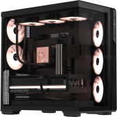 Корпус Formula V Crystal Z7 PA [Midi Tower, 5 x 120мм ARGB, черный]