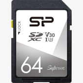 Карта памяти Silicon Power Superior (SP064GBSDXCV3V10) 64GB SDXC Class 10, UHS I U3, V30, 4K UHD