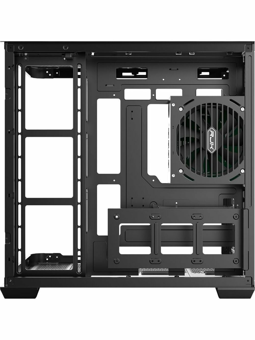 Корпус Raijintek ATREUS BT4 [Midi Tower, 4 x 120 мм ARGB, черный]