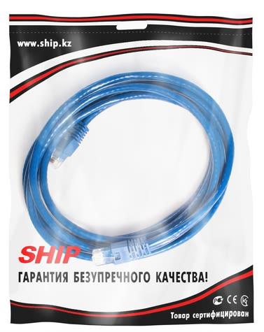 Патч Корд SHIP S6025BL0300-P, Cat.6/ UTP/ LSZH/ RJ-45/ 3 м  - купить в интернет-магазине Forcecom.kz Патч Корд SHIP S6025BL0300-P, Cat.6/ UTP/ LSZH/ RJ-45/ 3 м