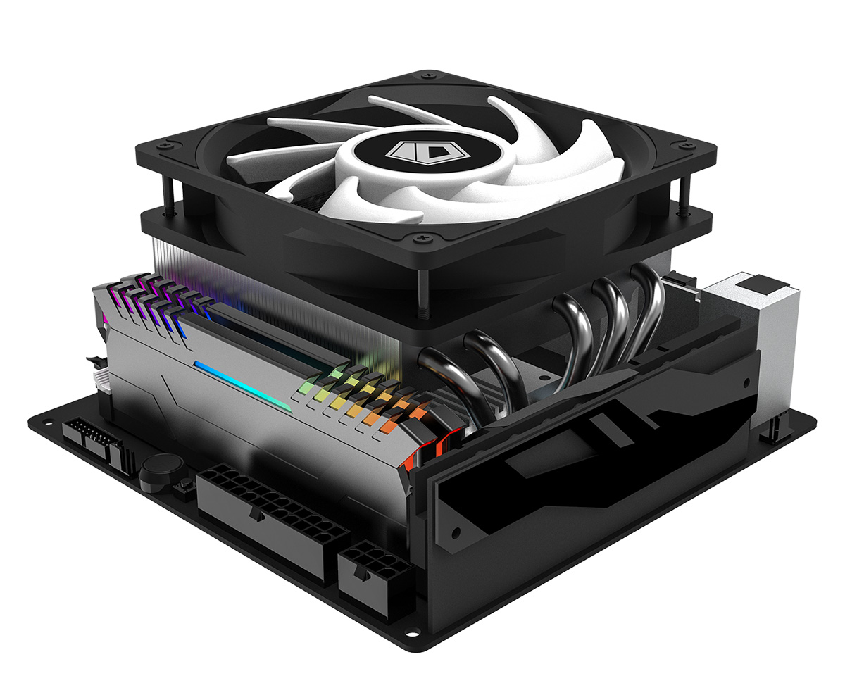 Система охлаждения ID-Cooling IS-50 MAX RGB (ID-CPU-IS-50MAX-RGB) [120 мм, 2000 об/мин, 31.5 дБ, 4 pin]