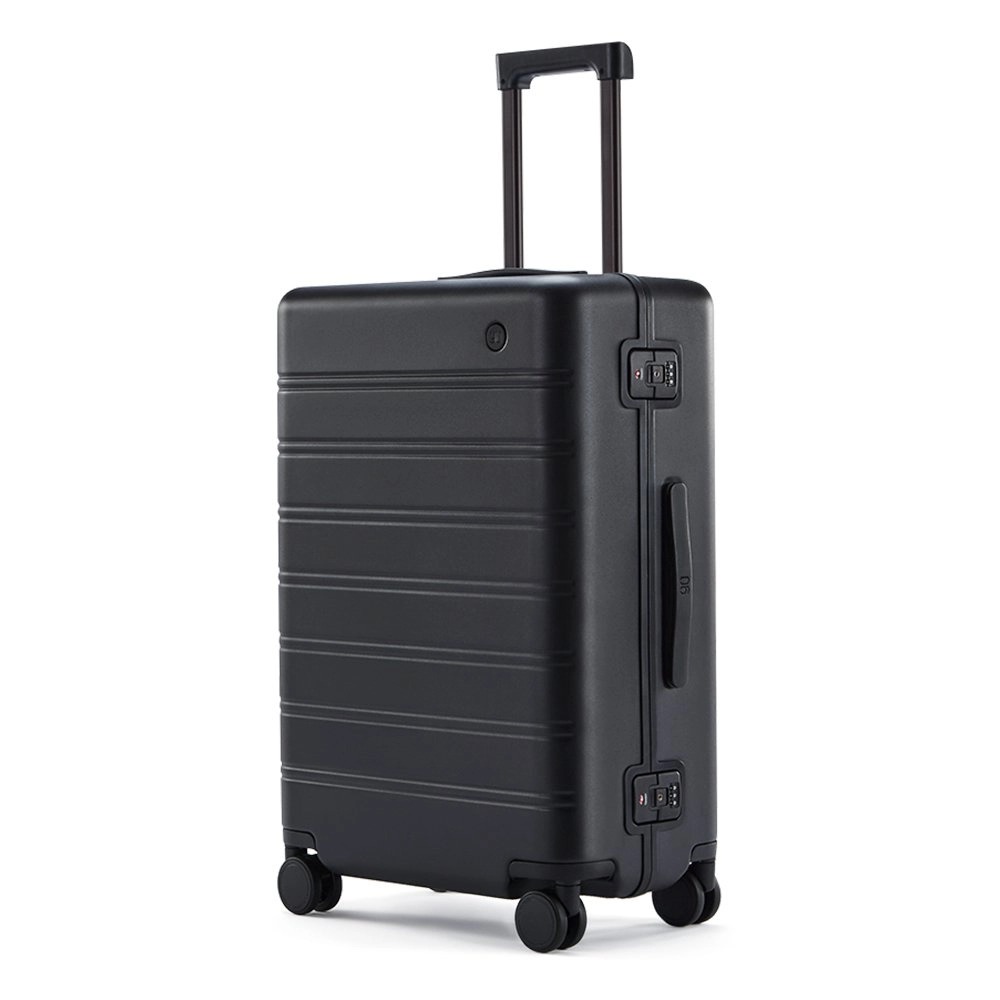 Чемодан NINETYGO Manhattan frame luggage 20" (черный)