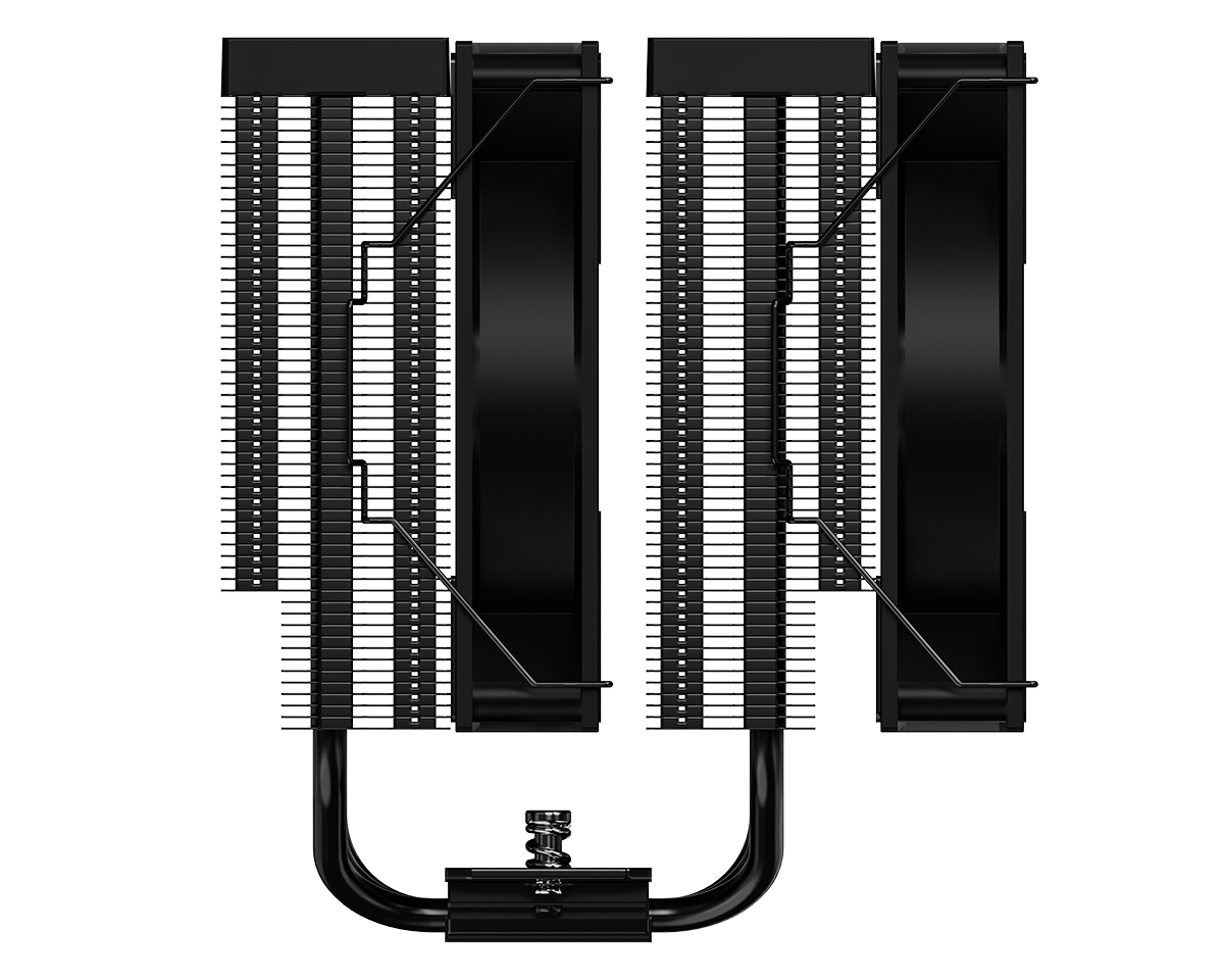 Система охлаждения ID-Cooling FROZN A620 PRO XE BLACK [120 x 120 x 25 мм, 2000 об/мин, 27.2 дБ, 4 pin]
