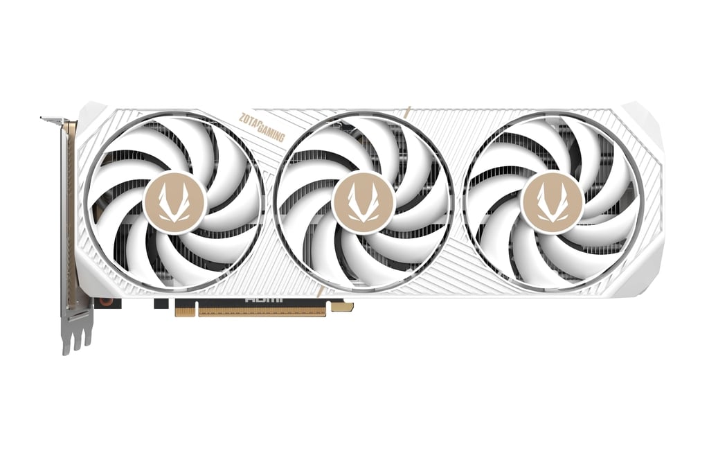 Видеокарта Zotac RTX 5070 Ti SOLID CORE OC White Edition(ZT-B50710Q2-10P) [16 ГБ, GDDR7, 256 бит, HDMI, DisplayPort (3 шт)]