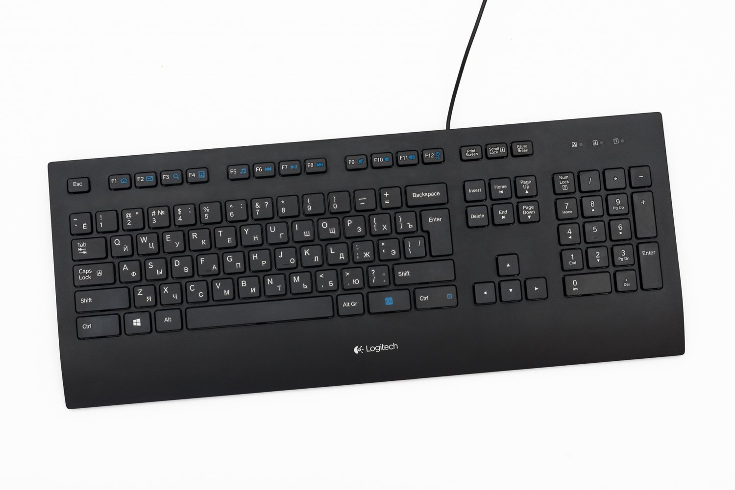 Клавиатура logitech k280e отключается