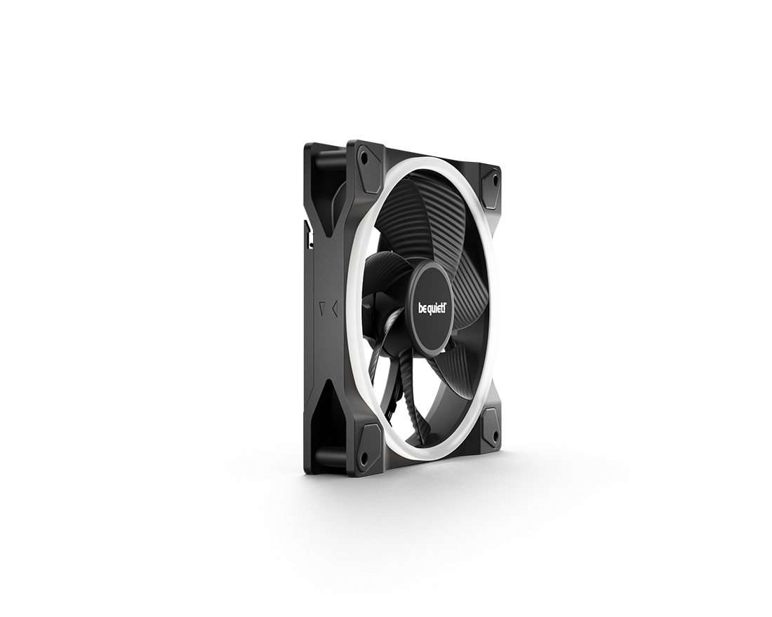 Вентилятор для корпуса Be quiet! Light Wings 140mm PWM Reverse (BL134) [140 мм, 1500 об/мин, 56 CFM, 23.3 дБ, PWM]