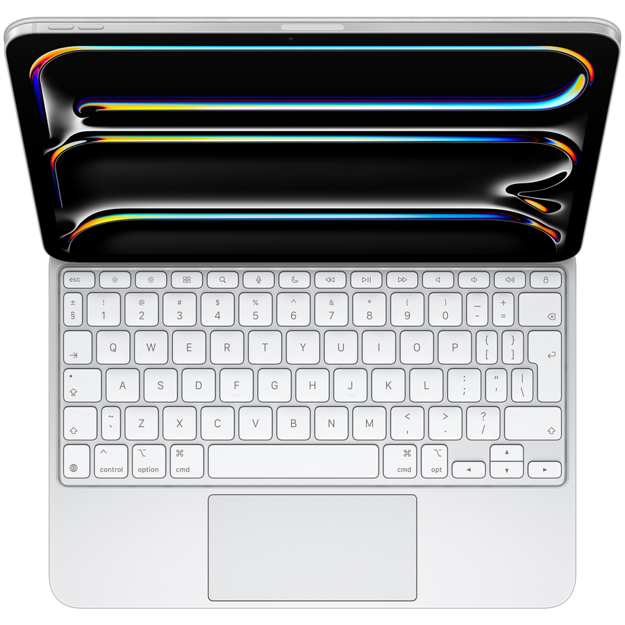 Клавиатура Apple Magic Keyboard для iPad Pro 11‑inch (M4,M5) (MWR03RS/A) Русская раскладка, Белый, Model A2975