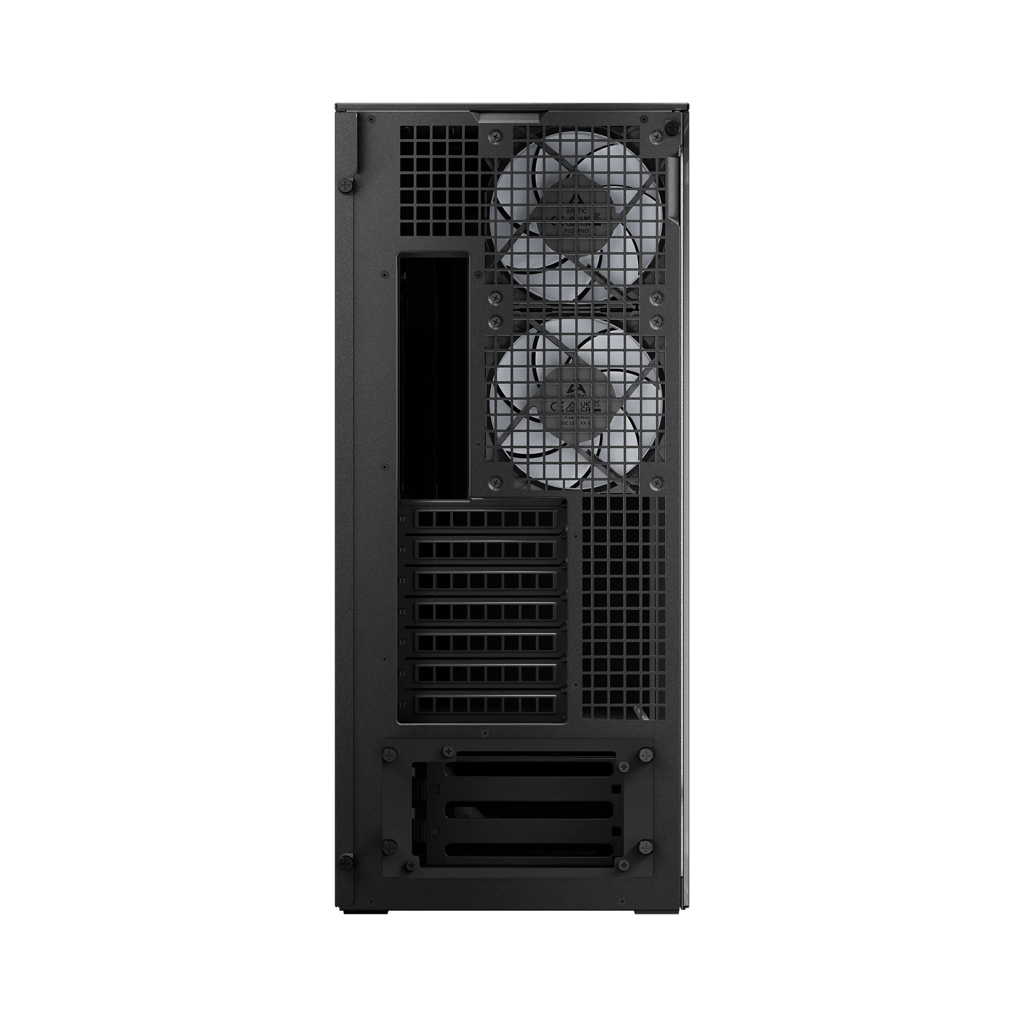 Корпус Arctic Xtender Black(Mirror Glass) (ACPCC00018A) [Full Tower, 2×120 мм + 3×140 мм A-RGB]